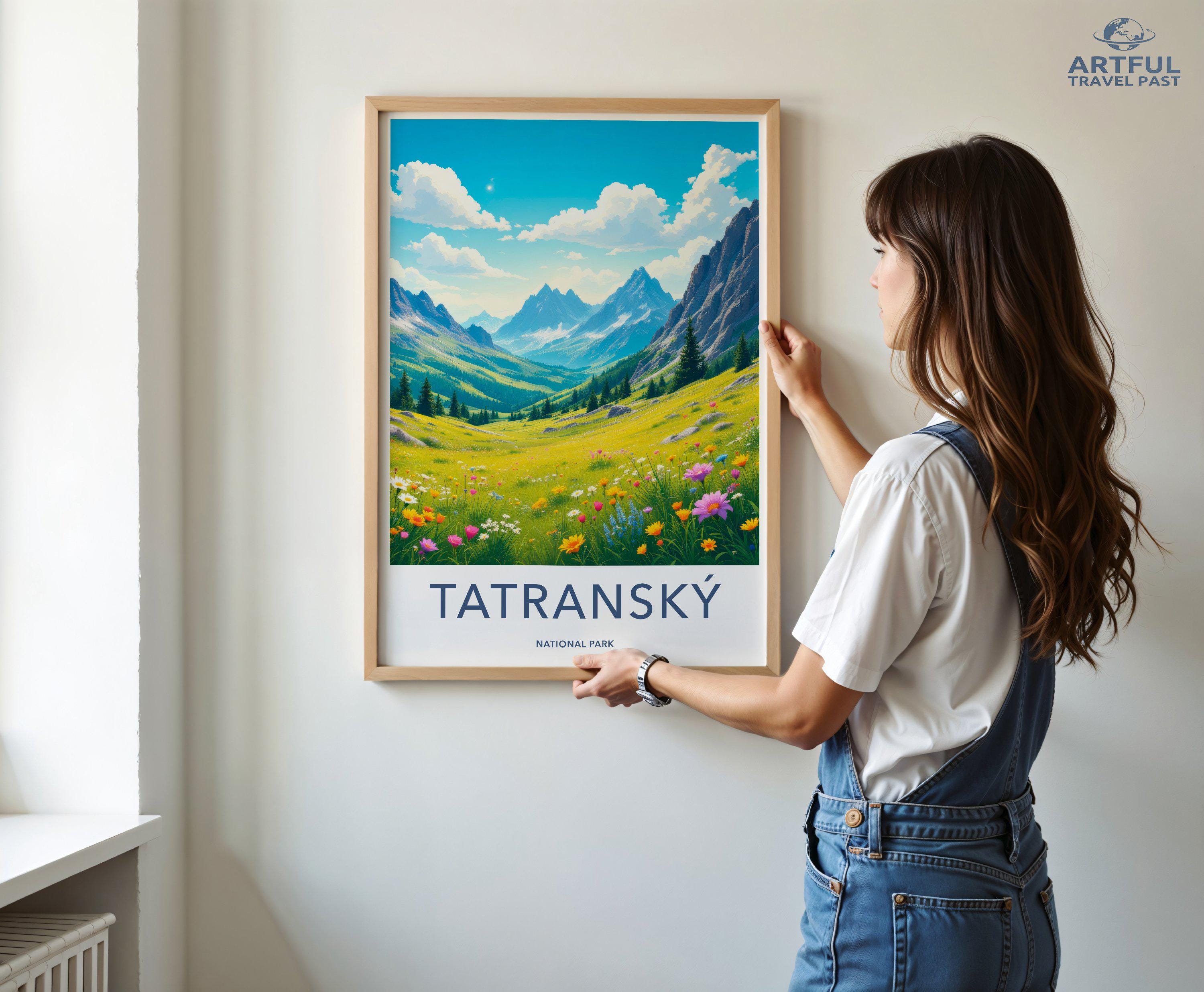 Tatranský National Park Poster | Slovakia Wall Art