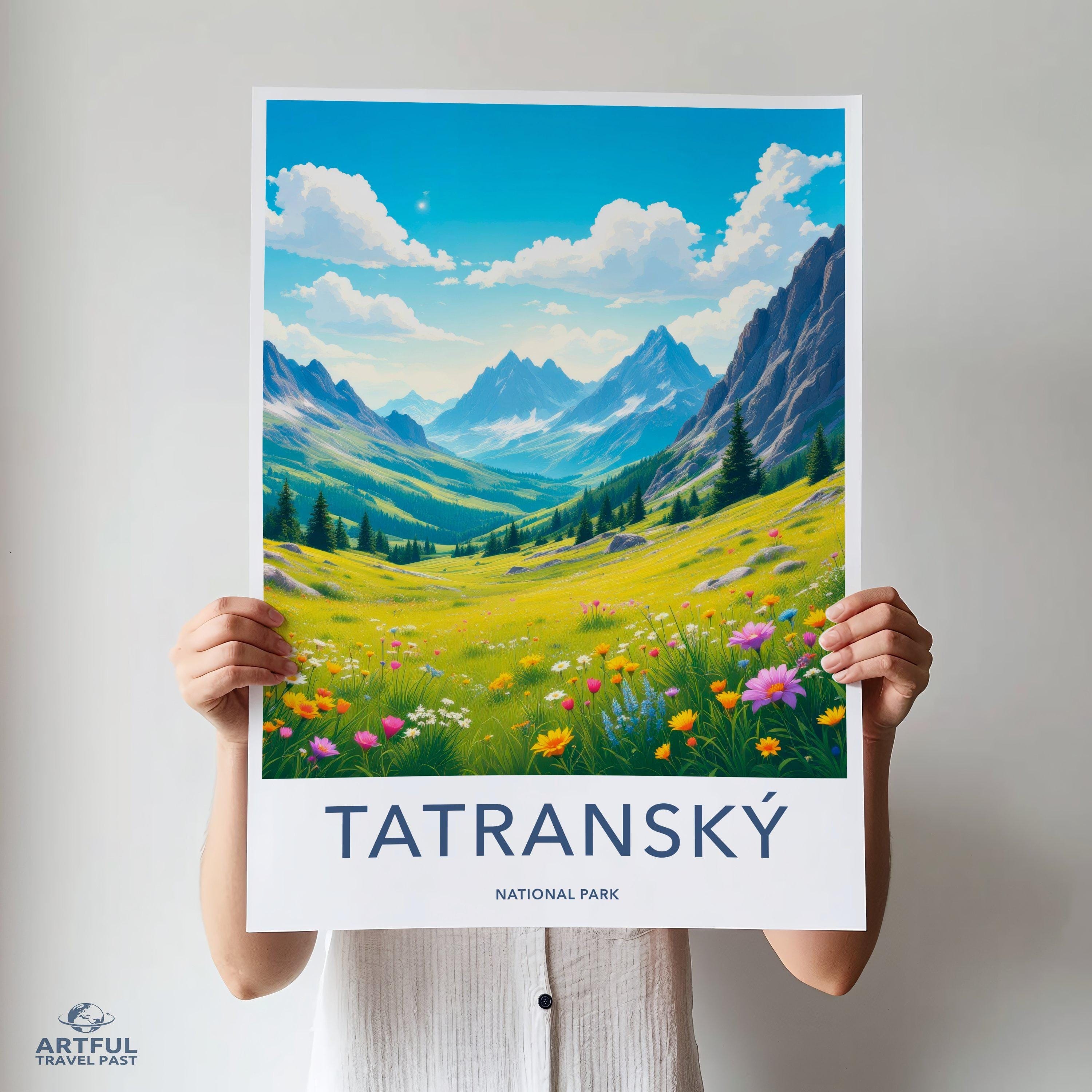 Tatranský National Park Poster | Slovakia Wall Art