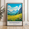 Tatranský National Park Poster | Slovakia Wall Art