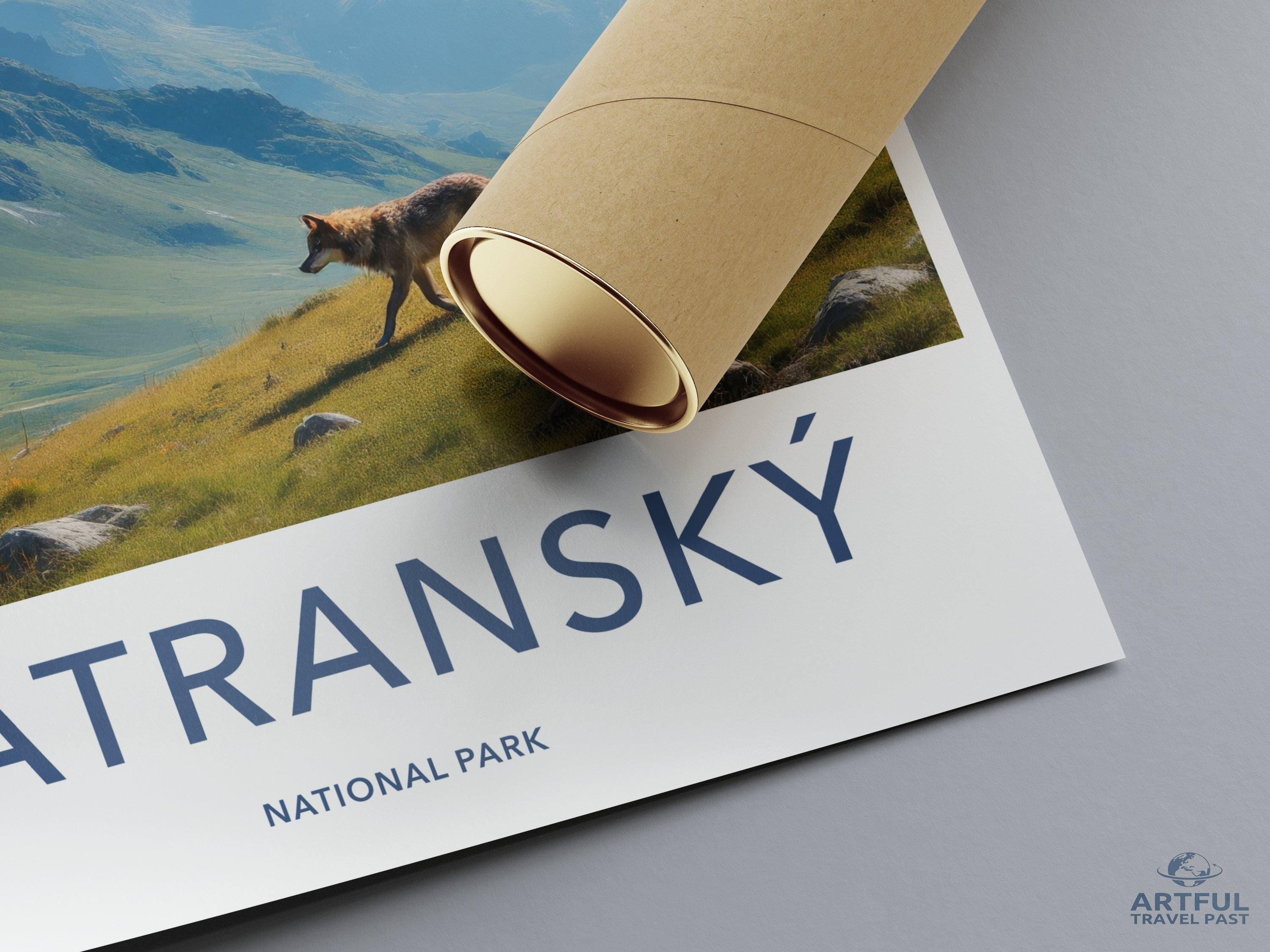 Tatranský National Park Poster | Slovakia Wall Art