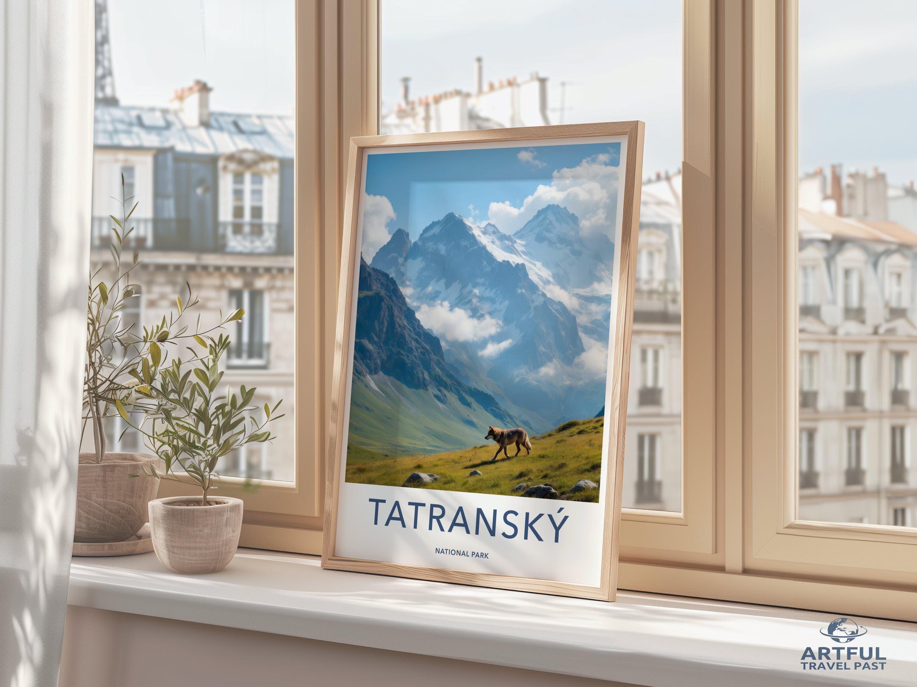 Tatranský National Park Poster | Slovakia Wall Art