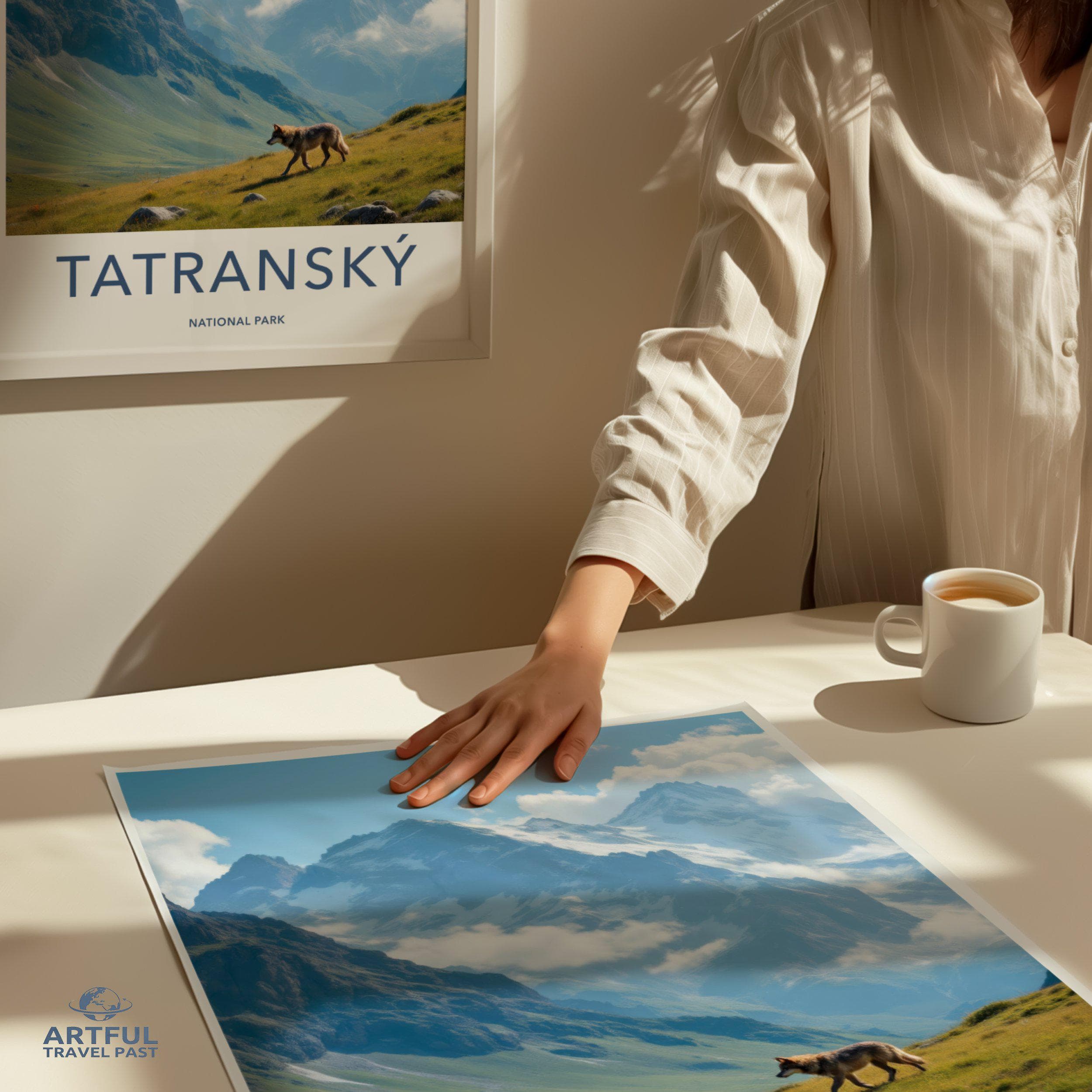 Tatranský National Park Poster | Slovakia Wall Art