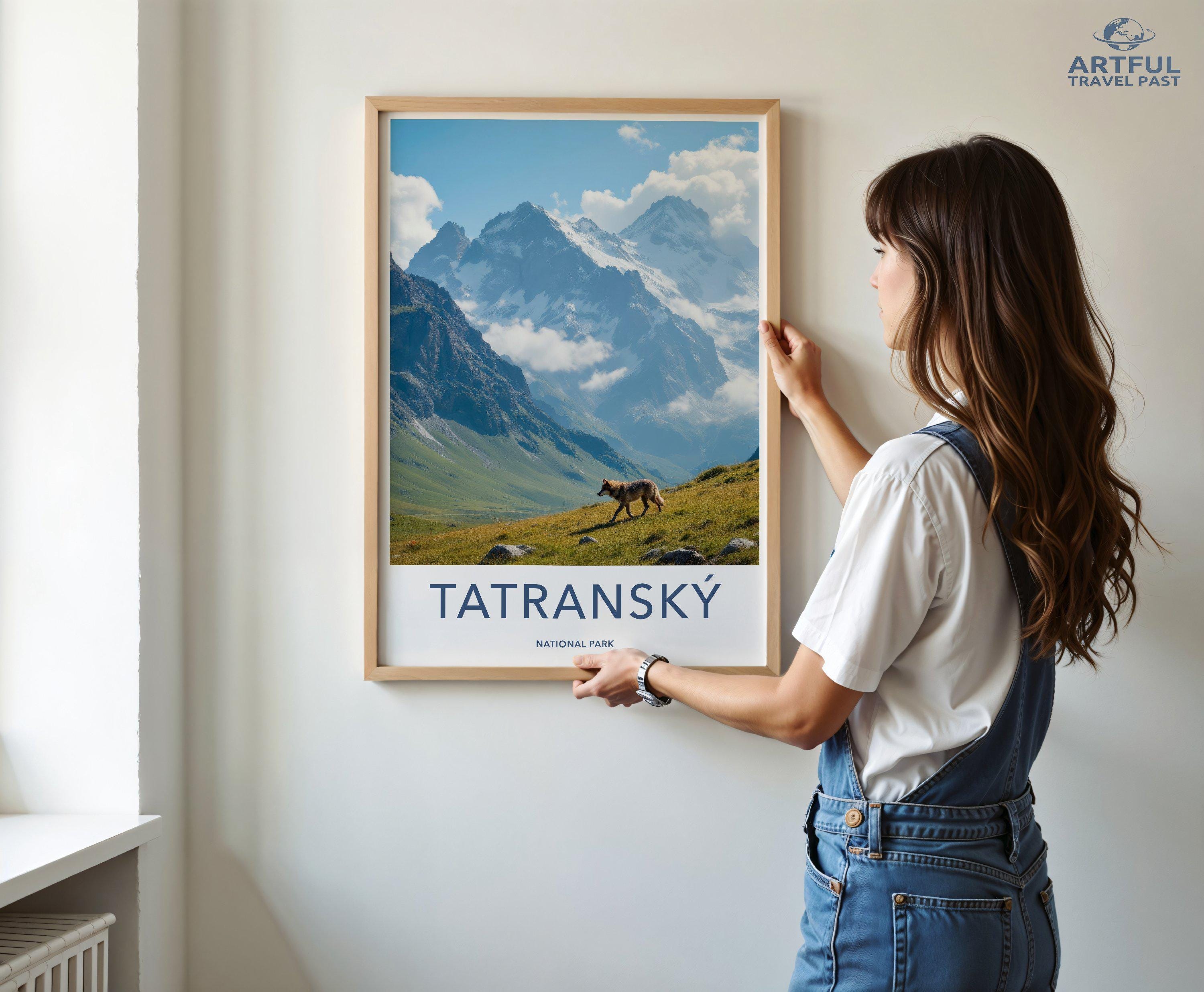 Tatranský National Park Poster | Slovakia Wall Art