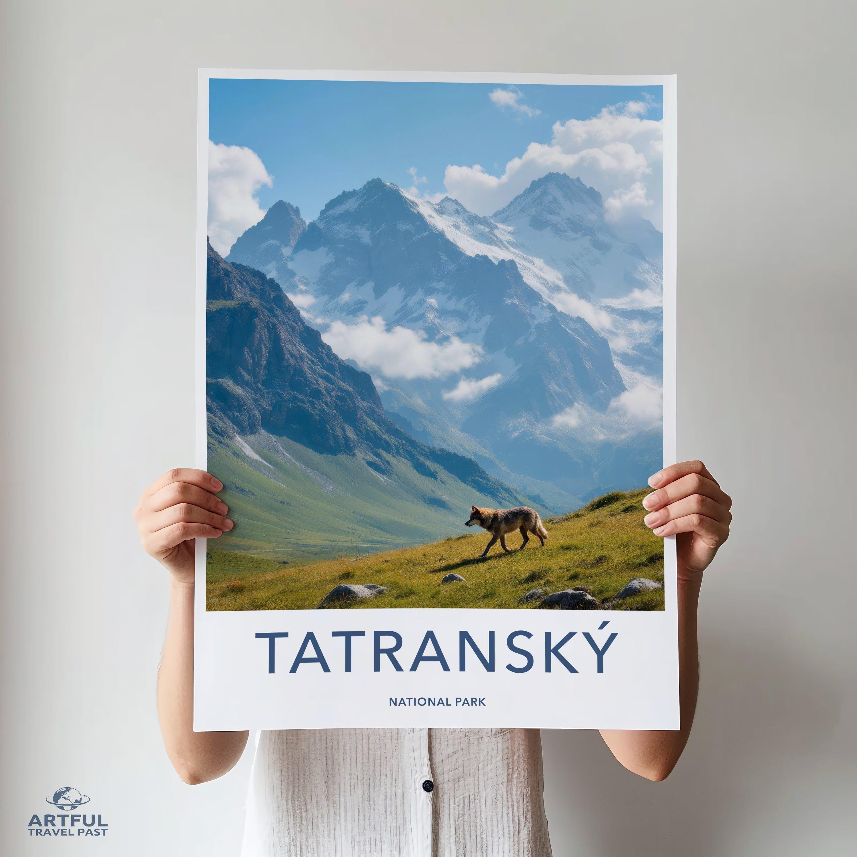 Tatranský National Park Poster | Slovakia Wall Art