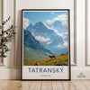 Tatranský National Park Poster | Slovakia Wall Art