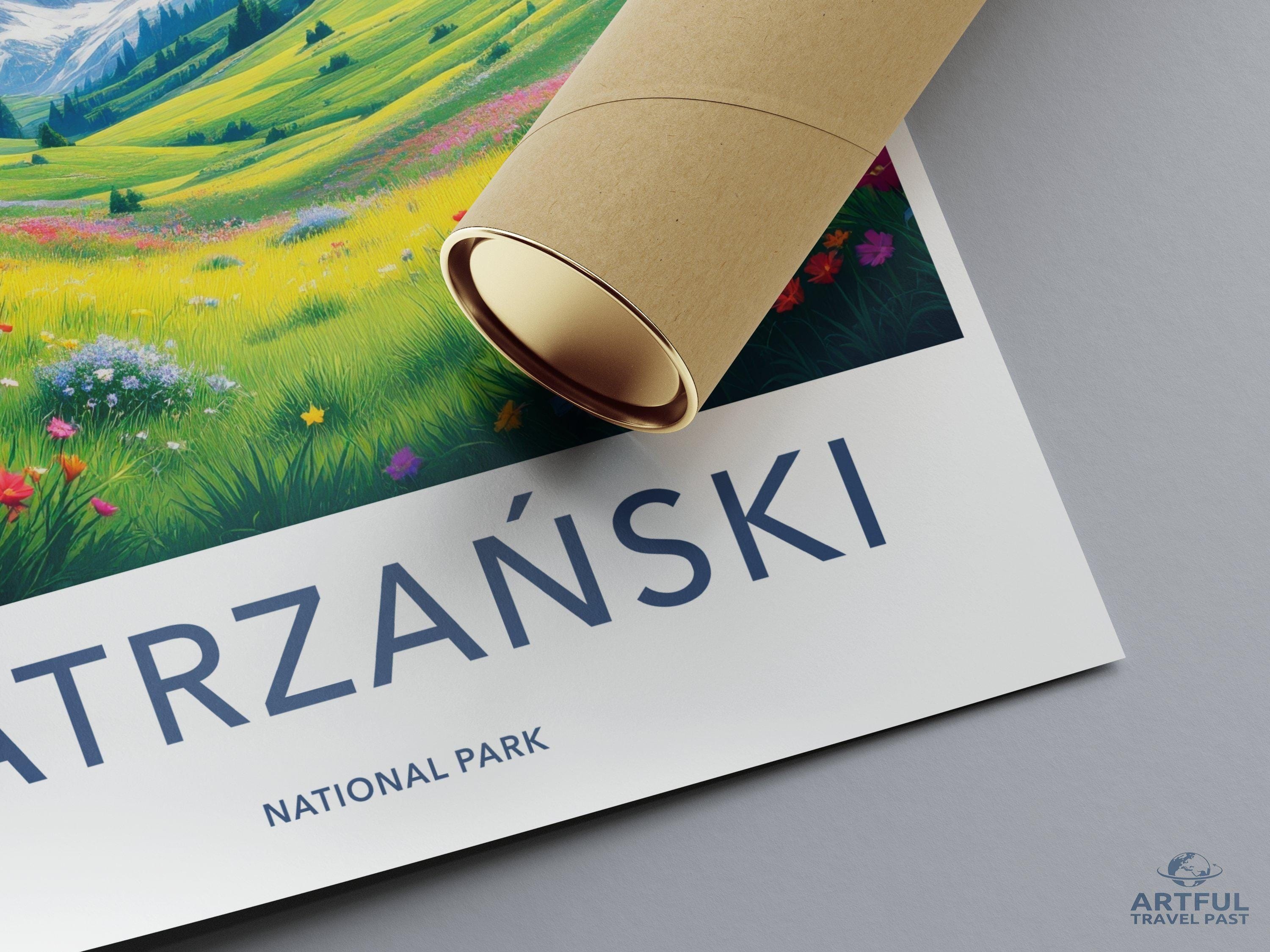 Tatrzański National Park Poster | Poland Wall Art