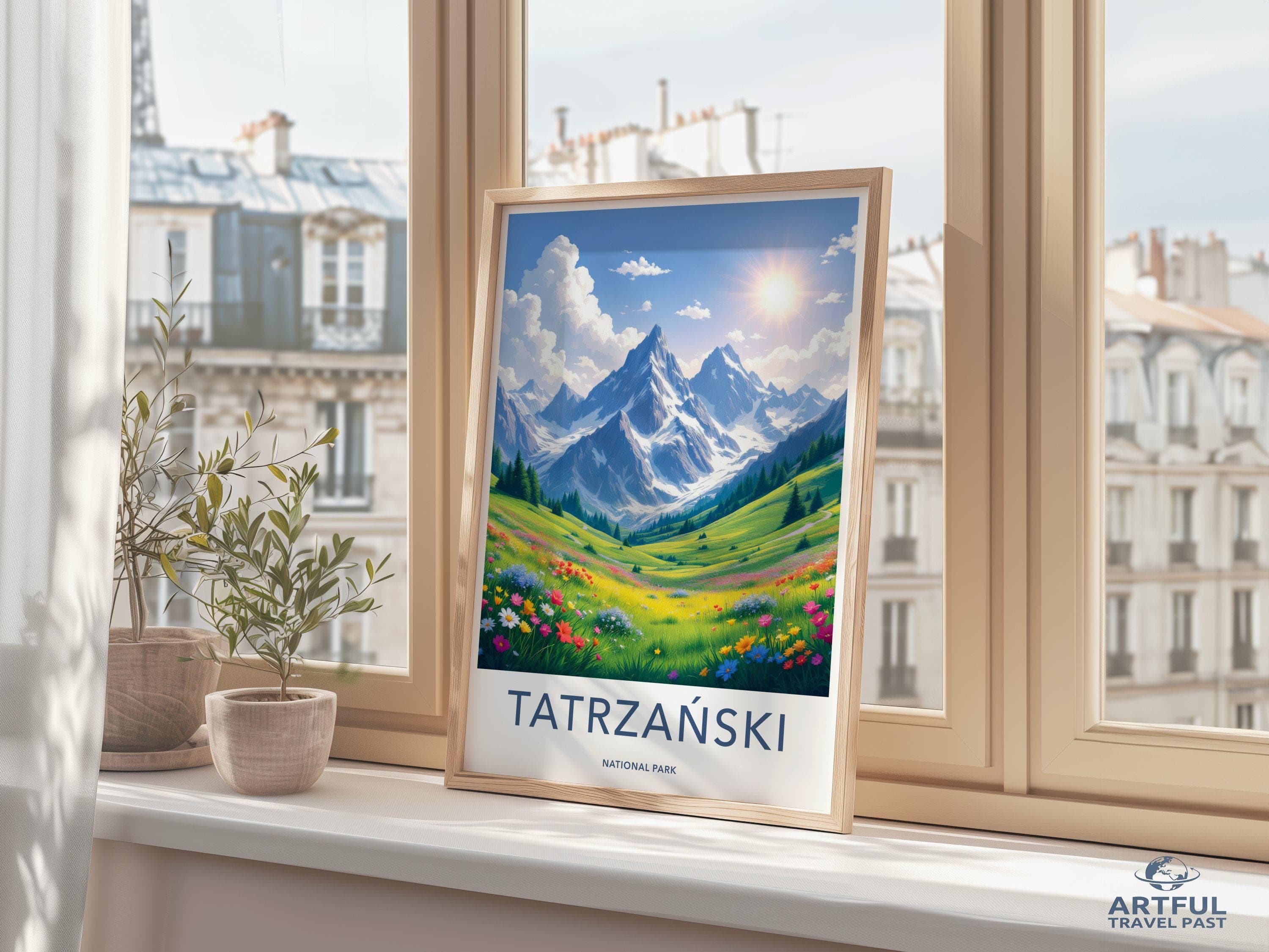 Tatrzański National Park Poster | Poland Wall Art