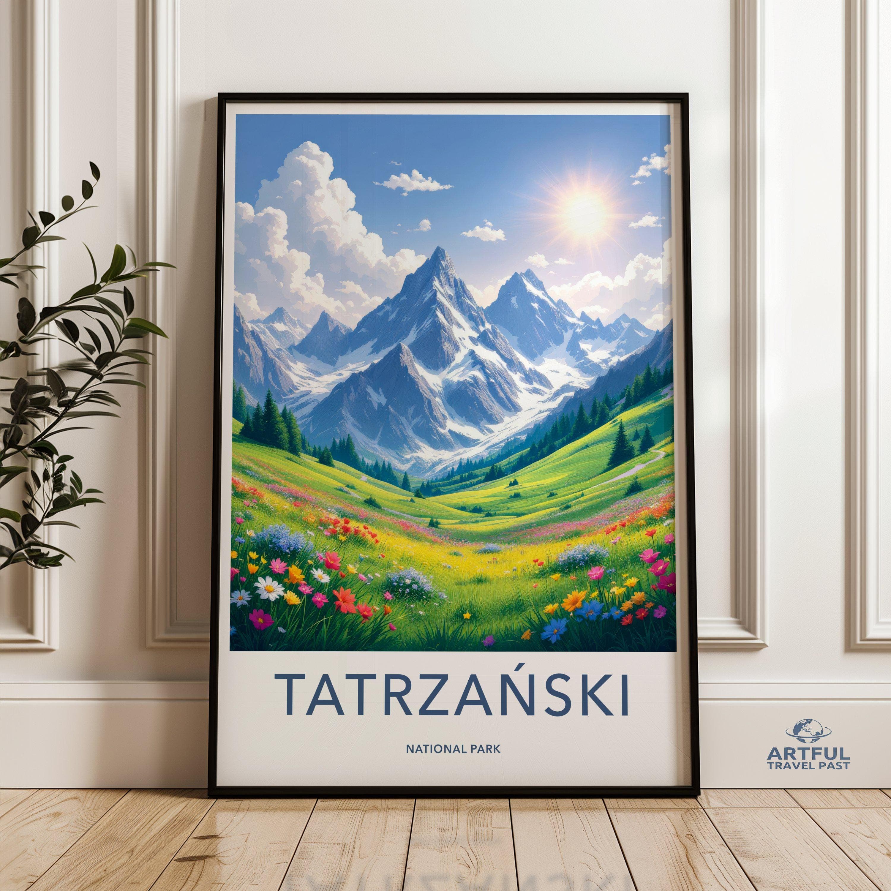 Tatrzański National Park Poster | Poland Wall Art