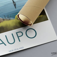 Taupo Poster - New Zealand Wall Art