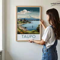 Taupo Poster - New Zealand Wall Art