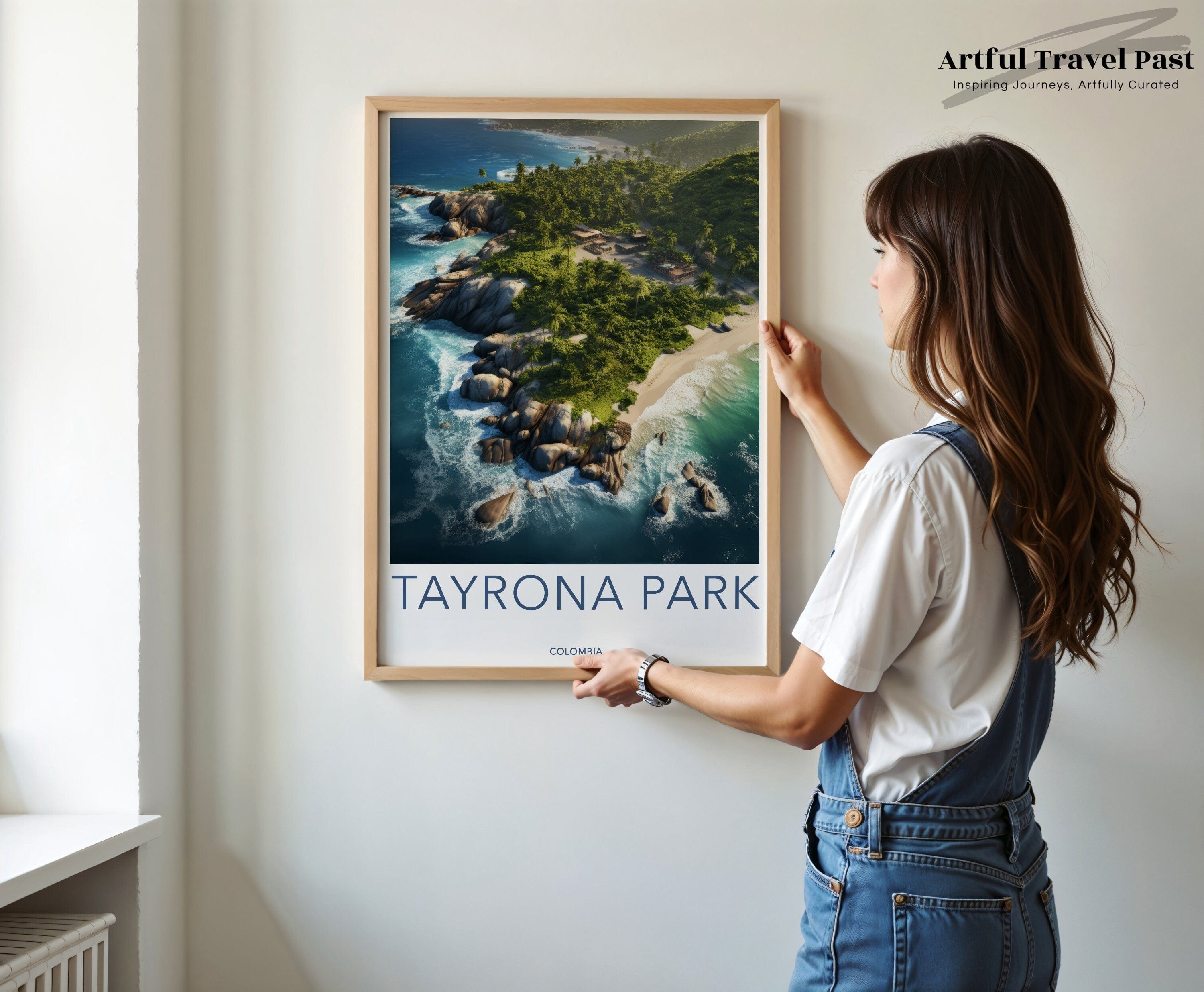 Tayrona Park Poster - Colombia Wall Art