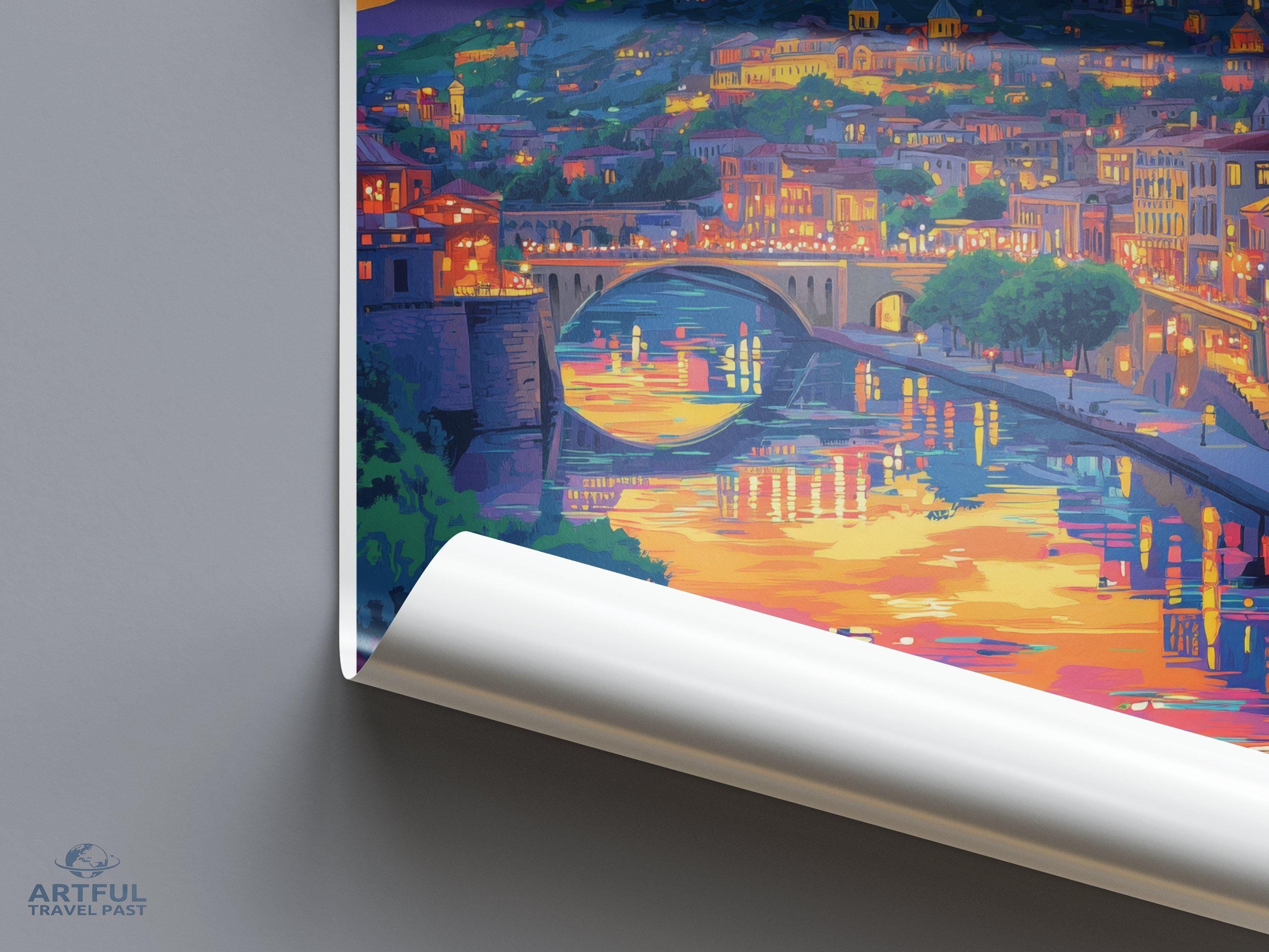 Tbilisi Poster - Georgia Wall Art