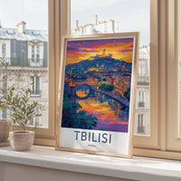 Tbilisi Poster - Georgia Wall Art