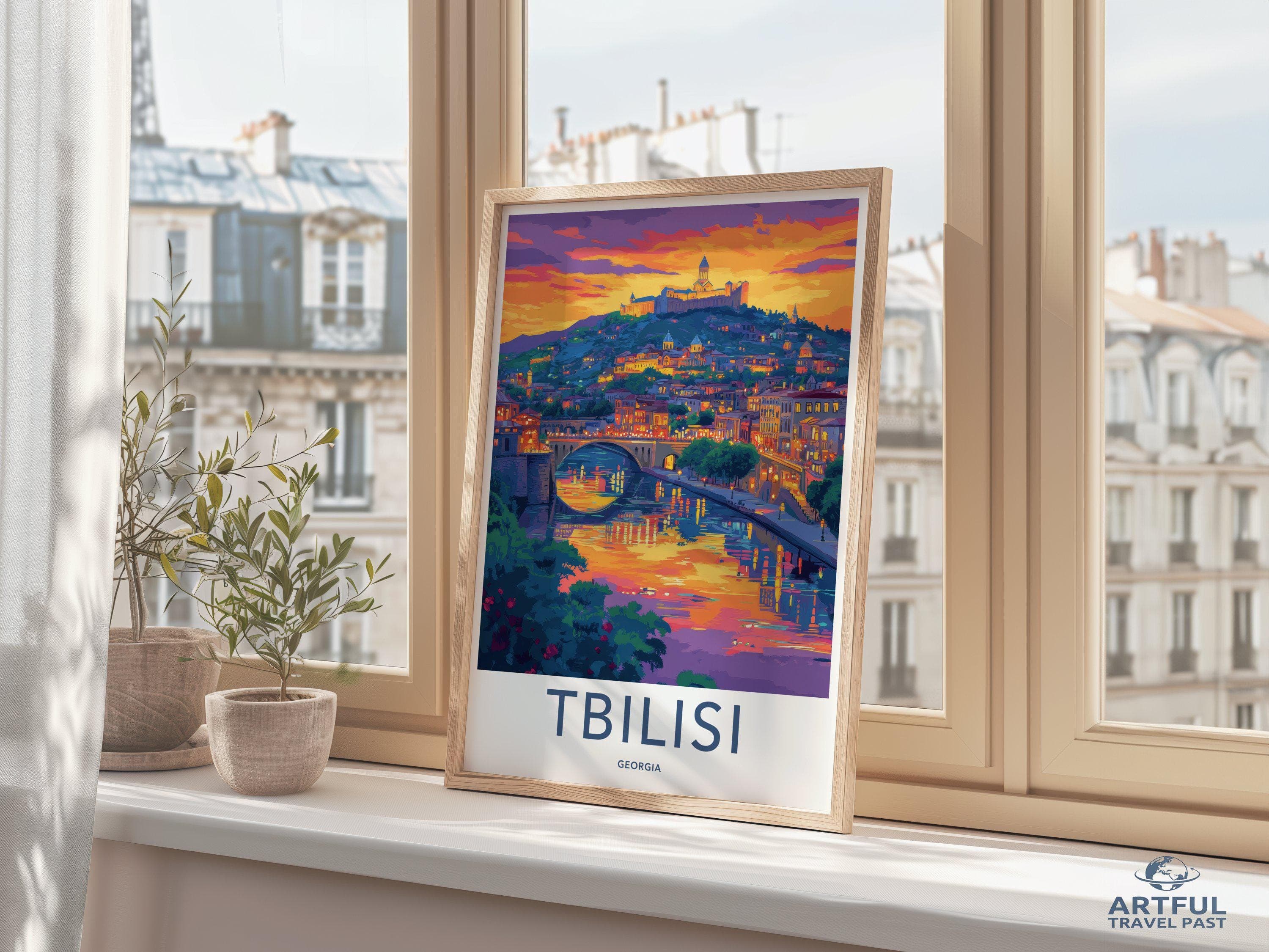 Tbilisi Poster - Georgia Wall Art