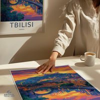 Tbilisi Poster - Georgia Wall Art