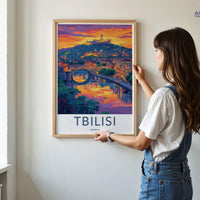 Tbilisi Poster - Georgia Wall Art