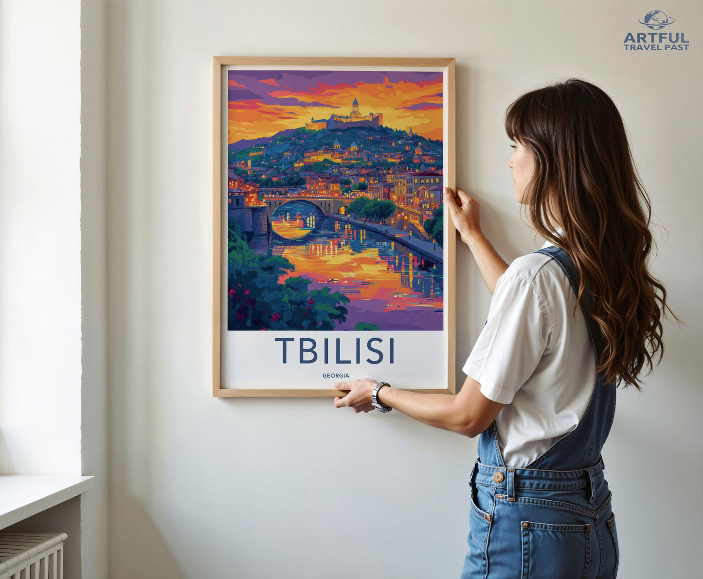 Tbilisi Poster - Georgia Wall Art