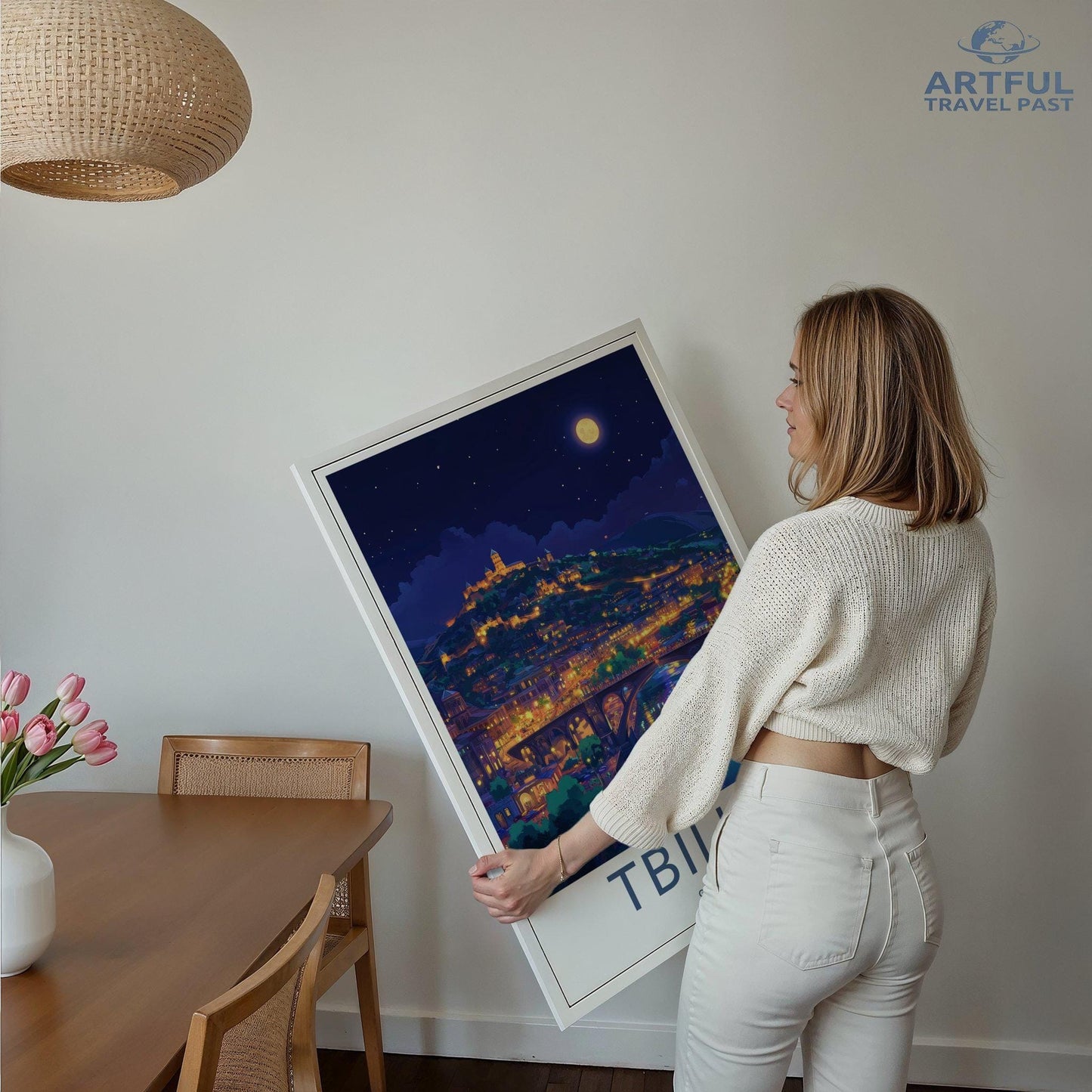Tbilisi Poster - Georgia Wall Art
