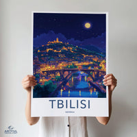 Tbilisi Poster - Georgia Wall Art