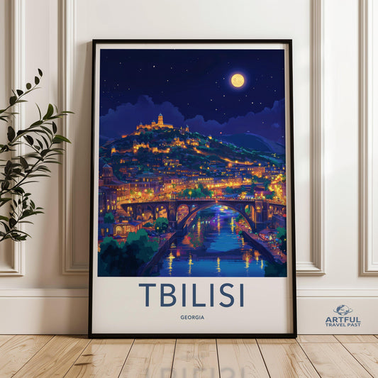 Tbilisi Poster - Georgia Wall Art