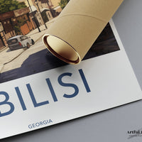 Tbilisi Poster - Georgia Wall Art