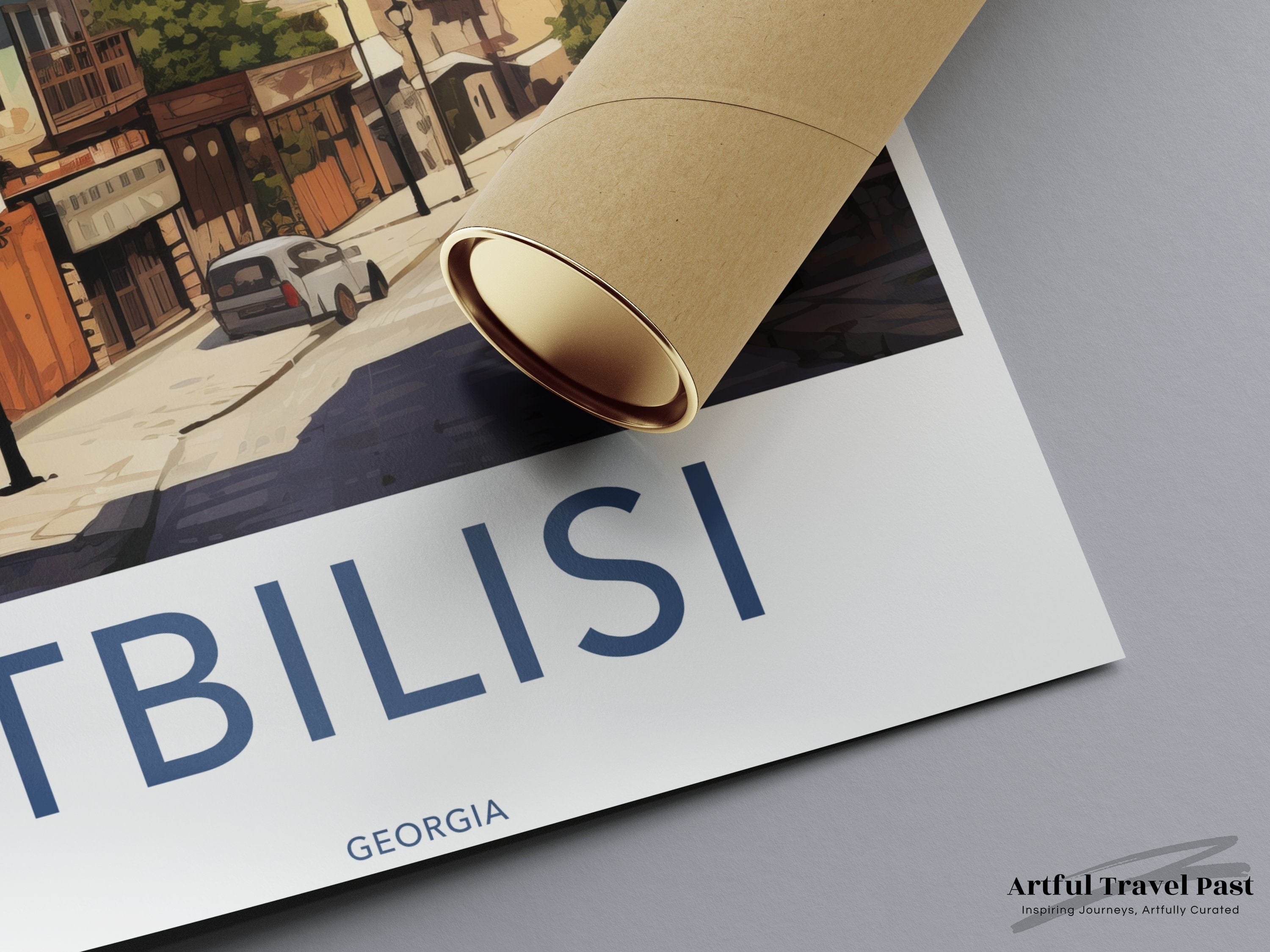 Tbilisi Poster - Georgia Wall Art