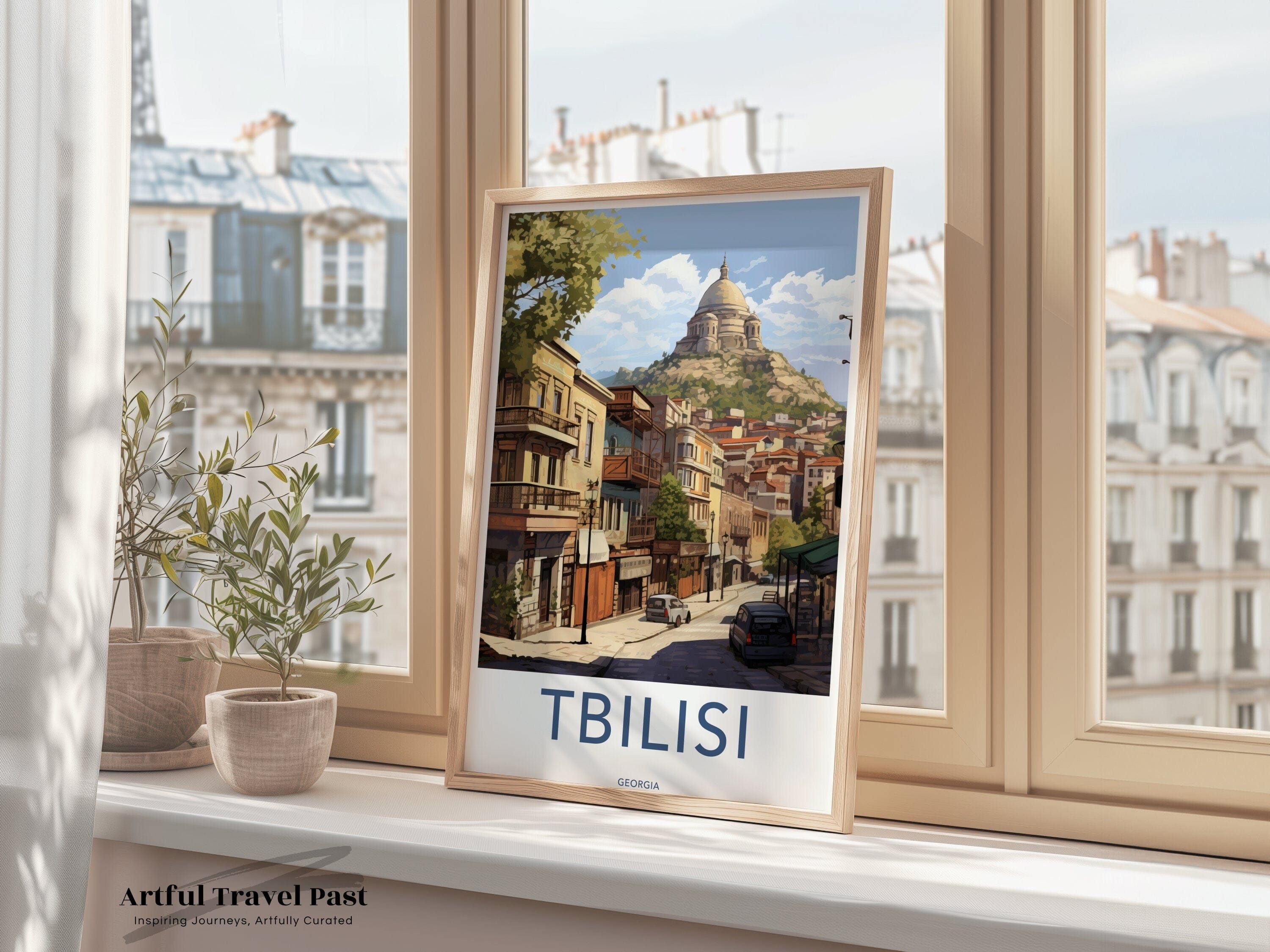 Tbilisi Poster - Georgia Wall Art