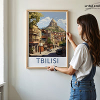 Tbilisi Poster - Georgia Wall Art