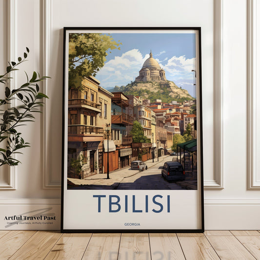 Tbilisi Poster - Georgia Wall Art
