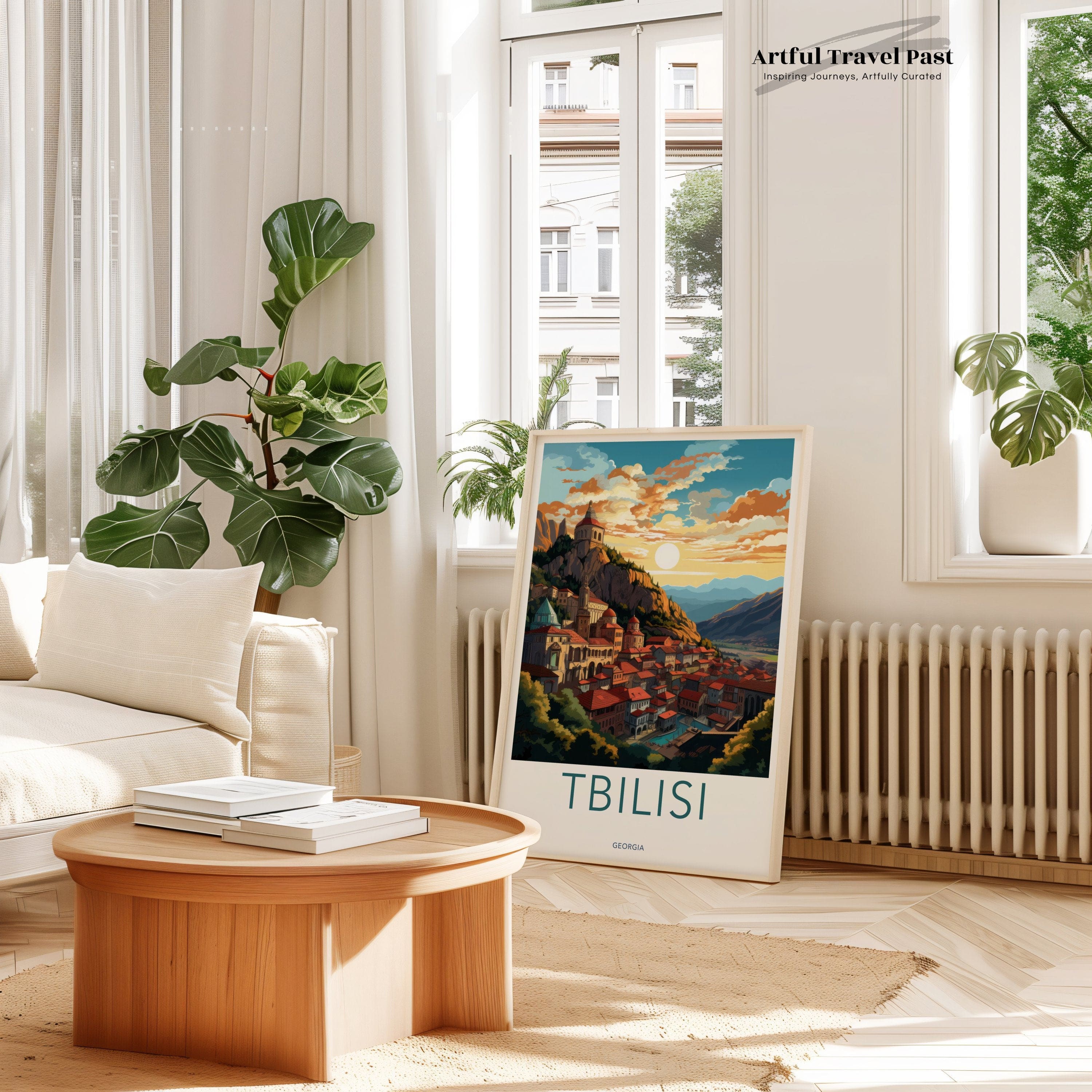 Tbilisi Poster - Georgia Wall Art