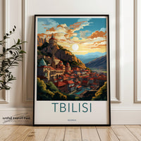 Tbilisi Poster - Georgia Wall Art
