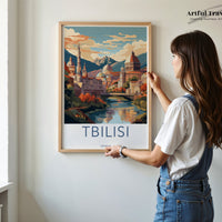 Tbilisi Poster - Georgia Wall Art