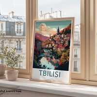 Tbilisi Poster - Georgia Wall Art