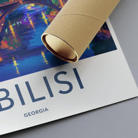 Tbilisi Poster | Georgia Wall Art | Eastern Europe Decor