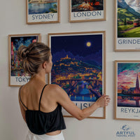 Tbilisi Poster | Georgia Wall Art | Eastern Europe Decor