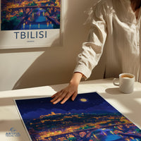 Tbilisi Poster | Georgia Wall Art | Eastern Europe Decor