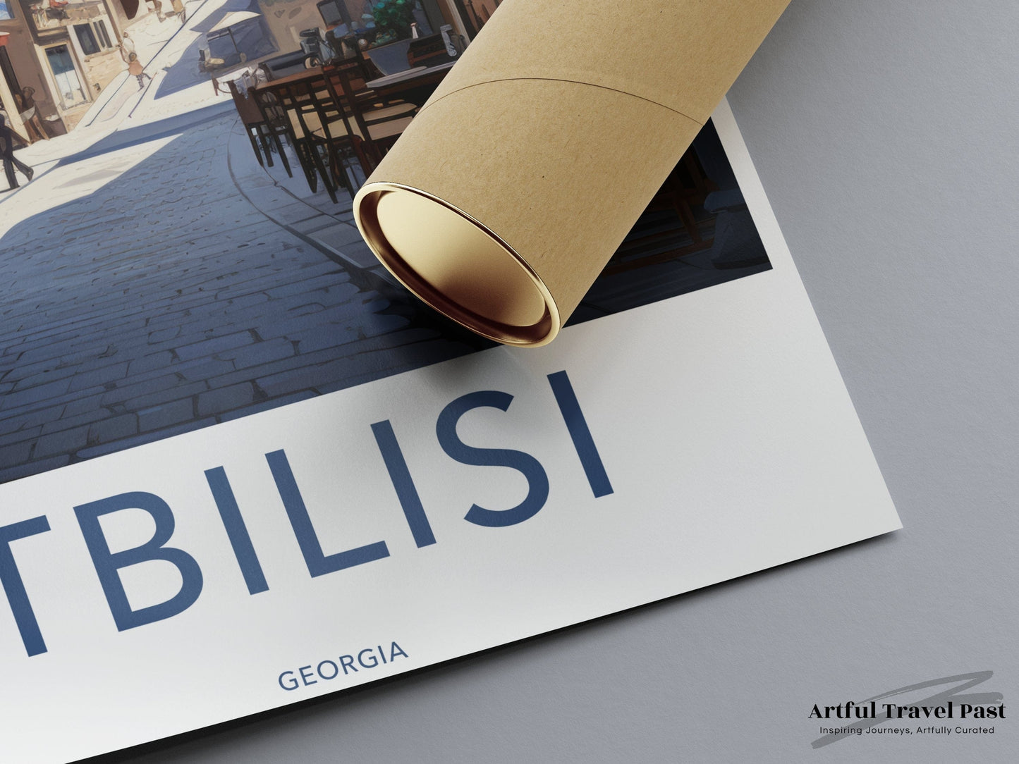 Tbilisi Poster | Georgia Wall Art | Europe Artwork