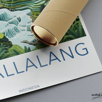 Tegallalang Poster - Indonesia Wall Art
