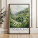 Tegallalang Poster | Indonesia Wall Art | Asia Decor