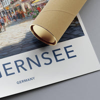 Tegernsee Poster - Bavaria Wall Art