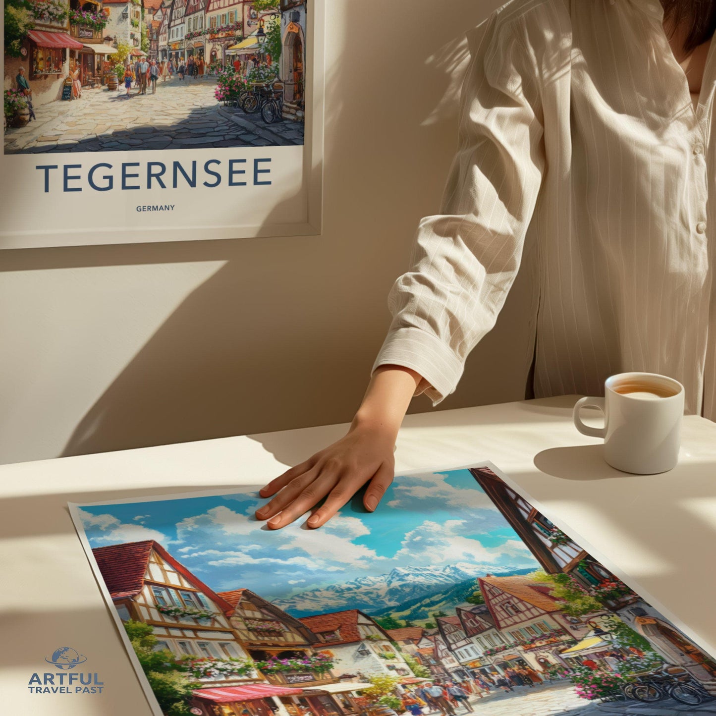 Tegernsee Poster - Bavaria Wall Art
