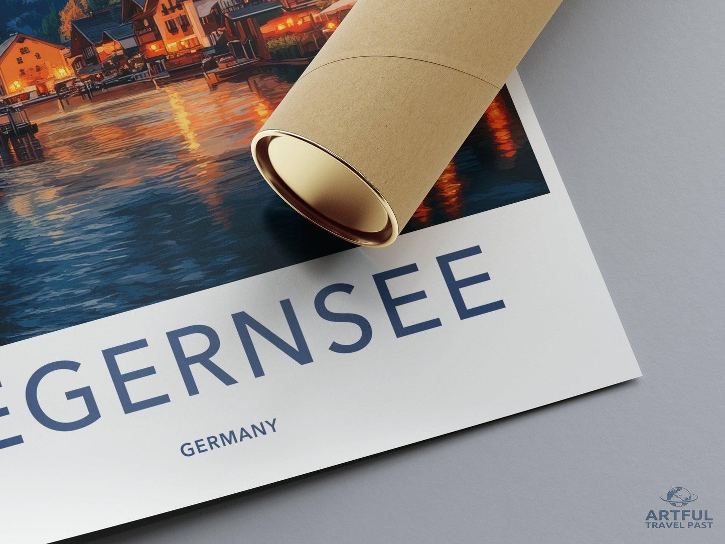 Tegernsee Poster - Bavaria Wall Art