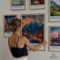 Tegernsee Poster | Bavaria Wall Art | Germany Decor