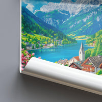 Tegernsee Poster | Germany Wall Art | Bavaria Decor