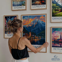 Tegernsee Poster | Germany Wall Art | Bavaria Decor