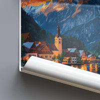 Tegernsee Poster | Germany Wall Art | Bavaria Decor