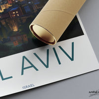 Tel Aviv Poster - Israel Wall Art
