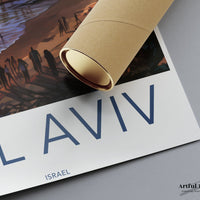 Tel Aviv Poster - Israel Wall Art