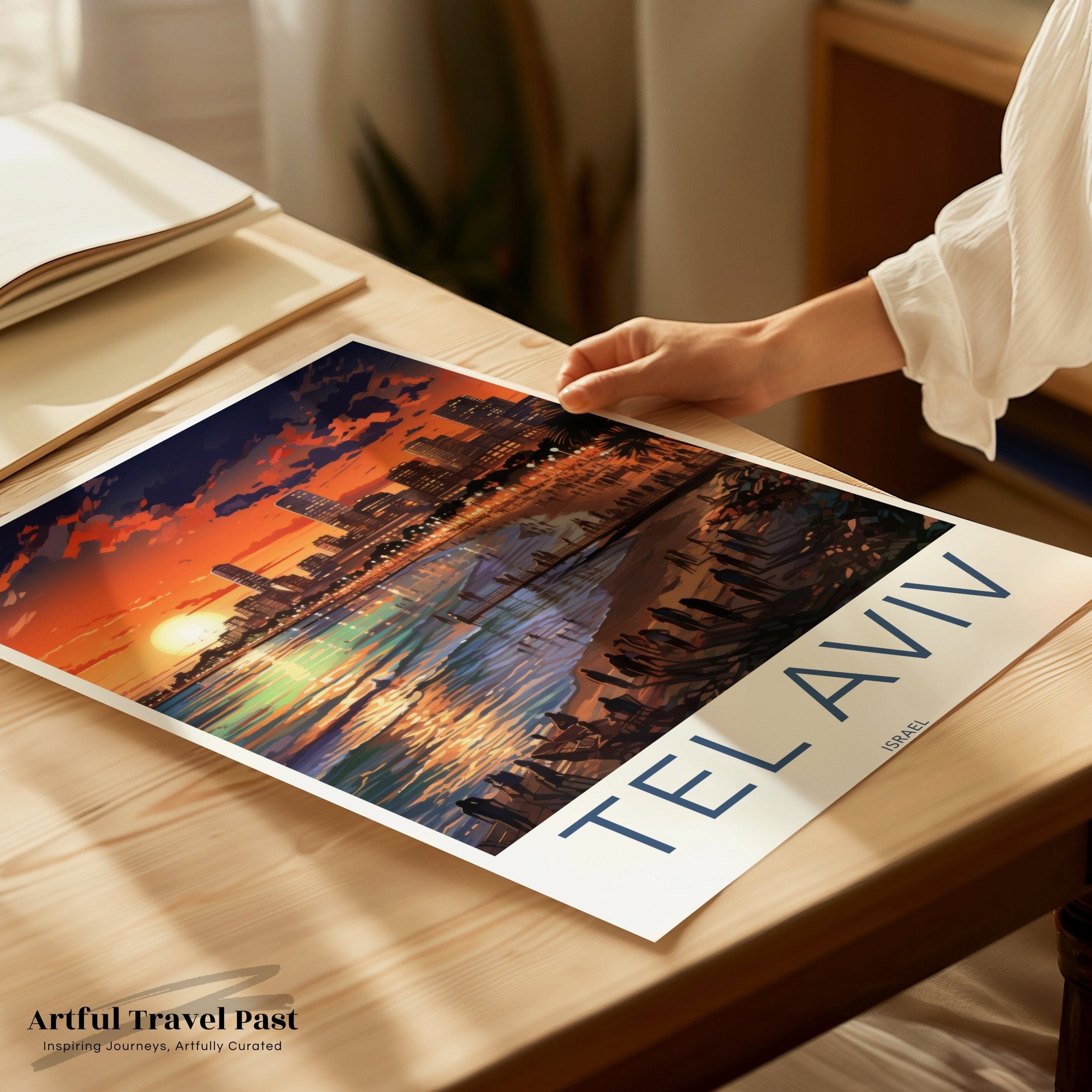 Tel Aviv Poster - Israel Wall Art