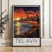 Tel Aviv Poster - Israel Wall Art